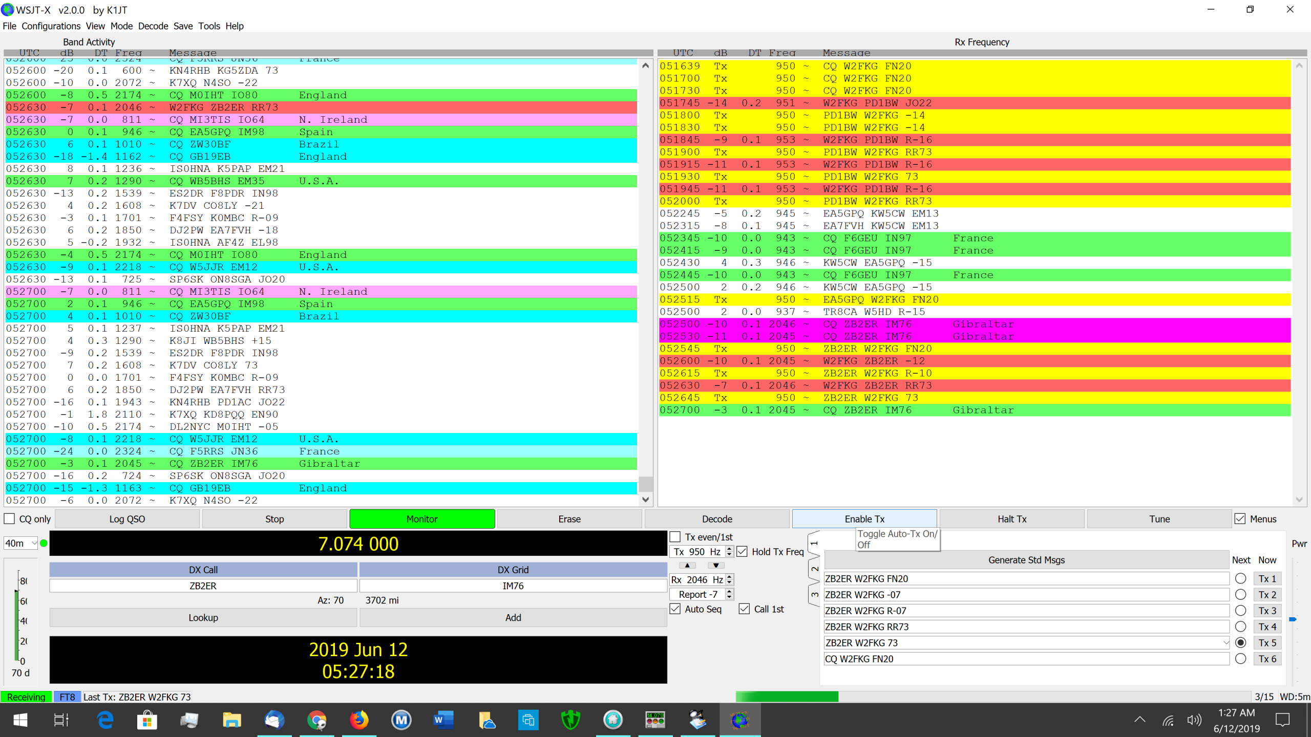 Education Lesson on FT 8